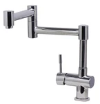 Alfi Brand AB2038 1.8 Gpm Deck Mounted Retractable Kitchen Faucet - Stainless. Fixed Price $354.38.