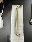 E5.KOHLER K-24440-2MB Tone 7-5/8 Inch Handle Cabinet Pull- Brushed Moderne Brass. Fixed Price $14.99.