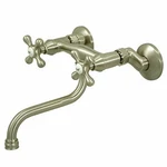 Nuvo Elements Of Design ES216SN St. Louis 2-HANDLE Wall Mount Down Spout Kitchen. Fixed Price $69.99.