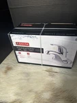 Delta Single Handle Bathroom Faucet 4" Centerset Chrome B510LF-PPU-12. Fixed Price $71.98.