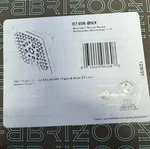 Brizo 87406-BNX Essential 1.75 H20KINETIC Multifunction Showerhead, Black Onyx. Fixed Price $293.59.