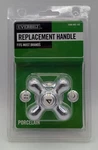 Everbilt 37939 Universal Chrome Faucet Handle W/ Porcelain Button 1006965102 Nib. Fixed Price $15.19.