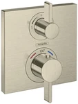 Hansgrohe 15712 Ecostat Square Thermostatic Valve Trim Only - Nickel. Fixed Price $670.60.