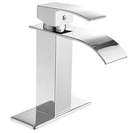 Bathroom Faucet Vanity Chrome Waterfall Single Handle/hole Basin Sink Mixer Tap. Fixed Price $25.99.