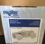 Phoenix PF213348/ P432D Chrome Boat Shower Valve Collection-new. Fixed Price $64.88.