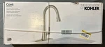 New-kohler Conti Kitchen Faucet With Pull-down Sprayer Satin Nickel. Fixed Price $115.00.