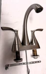 Delta Sandover Two Handle Centerset Lavatory Faucet 25748LF-SP Bathroom. Fixed Price $40.00.
