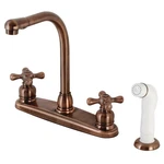 Kingston Brass KB71.AX Victorian 1.8 Gpm Standard Kitchen Faucet - Copper. Fixed Price $133.22.