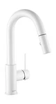 AS59W White Bar Faucet Or Prep Sink With Pull Down Sprayer Single Handle. Fixed Price $168.72.