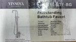 Miseno 109215-BTF-BG Floor Mounted Tub Filler,brushed Gold *new*. Fixed Price $278.99.