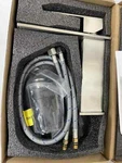 Kes Bathroom Sink Faucet Single Handle Waterfall With Supply Lines. Fixed Price $17.99.