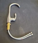 Hansgrohe Bar Faucet High-arch Stainless Steel Optic Allegro 14801801. Fixed Price $159.20.