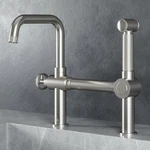 Vigo VG02050 Cass 1.8 Gpm 13"H-ARC Widespread Bridge Kitchen Stainless Steel. Fixed Price $349.90.