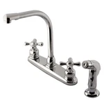 Kingston Brass KB711AXSP Victorian Centerset Kitchen Faucet. Fixed Price $107.77.