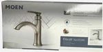 Moen Ellicott Single Handle Bathroom Faucet Brushed Nickel Finish New. Fixed Price $69.99.