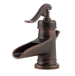 Pfister GT42-YP0U Rustic Bronze Single Control Lavatory Faucet W/ Metal Pop-up. Fixed Price $100.00.
