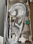 Hansgrohe High Arc Kitchen Faucet 1-HANDLE 17" Tall Pull Down Spray, 04505000. Fixed Price $328.00.
