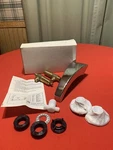 United States Hardware Tiger Chrome 2-HANDLE Knob Bathtub Faucet P-030N Usa Made. Fixed Price $44.00.