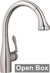 Hansgrohe 4066860 - Allegro Gourmet Stainless Steel High Arc Kitchen Faucet. Fixed Price $446.51.