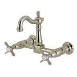 Kingston Brass KS244.BEX Essex 1.8 Gpm Wall Mounted Widespread - Nickel. Fixed Price $347.72.