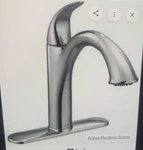 Moen 7825 Camerist Or 3 Hole Low-arc Kitchen Faucet 1-LEVER Handle Chrome. Fixed Price $119.99.