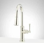 Signature Hardware Beasley SHXCBE107PN Pull Down Kitchen Faucet,polished Nickel. Fixed Price $209.99.