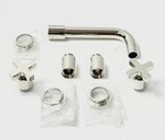 Rohl A2207XMPNTO-2 Wall Mounted Widespread Bathroom Faucet Polished Nickel. Fixed Price $519.00.