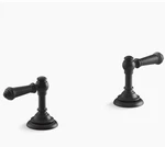Kohler K-98068-4-BL Artifacts Bathroom Sink Lever Handles, Matte Black. Fixed Price $259.00.