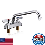Sepaitek Leak-free Commercial Kitchen Sink Faucet 4 Inch Center 2 Hole. Fixed Price $109.05.