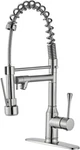 Beelee BL7091NP Kitchen Faucet With Pull Down Sprayer Nickel Brushed. Fixed Price $64.99.