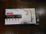 New Delta Kylo TOUCH2O 19846TZ-CZ-DST Pull-down Kitchen Faucet Champagne Bronze. Fixed Price $254.96.