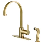 Gourmetier LS8713CTLSP Single-handle Kitchen Faucet With Side Sprayer. Fixed Price $243.58.