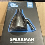 Black Speakman 3-SPRAY Patterns W/ 2.0 Gpm 2.75 In. Wall Mount Fixed Showerhead. Fixed Price $25.00.
