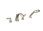 Moen T924BN Brantford Roman Tub Faucet With Handshower Trim Kit - Brushed Nickel. Fixed Price $249.99.