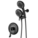 Ello & Allo Single-handle 24-SPRAY Shower Faucet Handheld Combo Matte Black. Fixed Price $37.99.