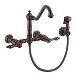 Whitehaus WHKWLV3-9402-NT Vintage Iii Plus 1.5 Gpm Widespread Bronze. Fixed Price $819.00.
