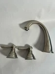 Open Box Kingsley Two-handle High Arc Bathroom Faucet Moen T6125BN. Fixed Price $180.99.