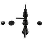 Kingston Brass KB632.DL Concord 1.5 Gpm Widespread Bidet Faucet - Black. Fixed Price $331.47.