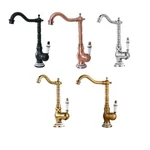 Brass Bathroom Kitchen Sink Faucet Single Handle Swivel Vanity Basin Mixer Tap. Fixed Price $45.00.