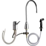 Chicago Faucets 2304-ABCP Deck-mounted Manual Sink Three-hole Mounti. Fixed Price $802.07.