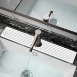 DK177 Diatomite Fast Drying Faucet Mat For Kitchen Sink, 23.6" X 4", White. Fixed Price $23.69.