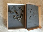 Newport Brass 3-995L/56 East Linear Matte Black Wall Mount Roman Tub Faucet Trim. Fixed Price $275.00.