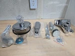 Lot Aqua Plumb Single Handle Tub/shower Faucet Chrome Plated Bathroom. Fixed Price $39.99.