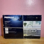 Peerless P299305LF Two Handle Wall Mounted Kitchen Faucet -box Is Damaged. Fixed Price $55.00.
