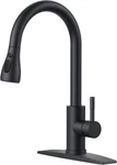 Forious Black Kitchen Faucet With Pull Down Sprayer 1 3 Hole New. Fixed Price $24.99.
