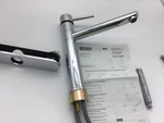 Delta 1158LF Trinsic Bathroom Sink Faucet, Chrome, Pop Up Drain Included, Single. Fixed Price $174.50.