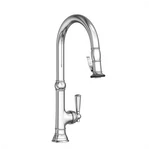 Newport Brass 2470-5183/26 Jacobean Pull-down Kitchen Faucet Polished Chrome. Fixed Price $1278.20.