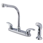 Kingston Brass KB71.LLSP 1.8 Gpm Standard Kitchen Faucet - Chrome. Fixed Price $103.97.