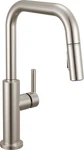 Delta 19868LF Nicoli 1.8 Gpm Hole Pull Down Kitchen Faucet - Brilliance. Fixed Price $239.91.