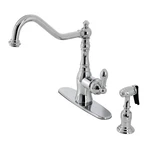 Kingston Brass GSY770.ACLBS American Classic 1.8 Gpm Hole - Chrome. Fixed Price $266.47.